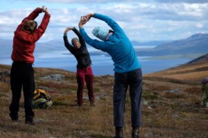 stretching för lymfsystemet